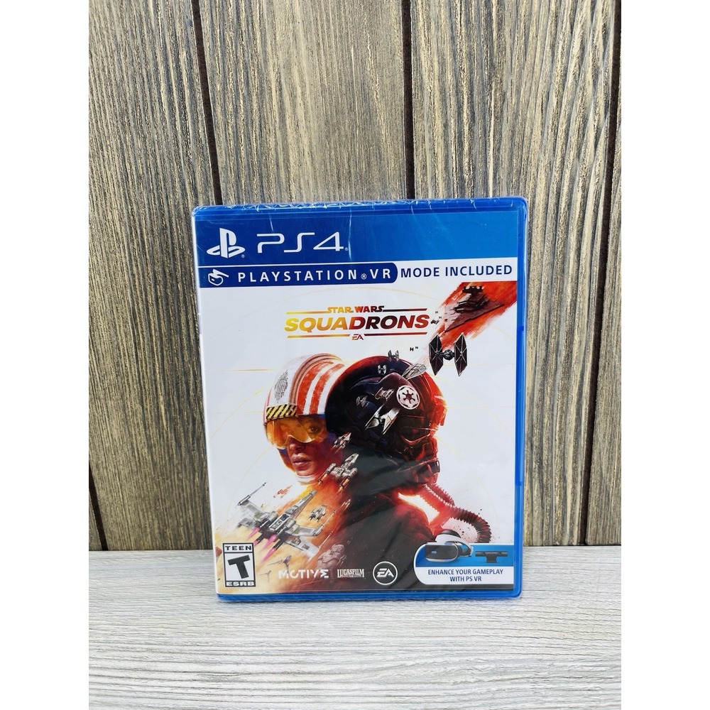 PS4 Playstation 4 Star Wars Squadrons VR Brand New and Sealed